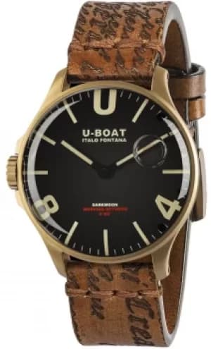 U-Boat Watch Darkmoon 44 Black IP Bronze