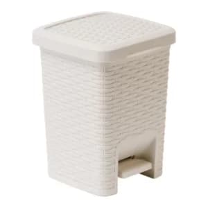 Addis Rattan Natural Pedal Bin Natural
