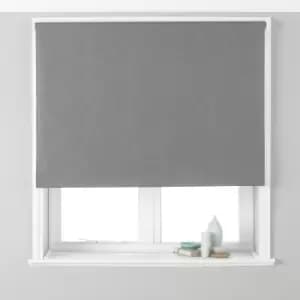 Twilight Thermal Blackout Roller Blind Silver