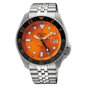 Seiko 5 Sports GMT 'Mikan Orange' SKX Re-Interpretation Mens Watch SSK005K1 (Expected Early February)