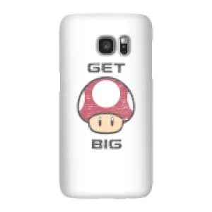 Nintendo Super Mario Get Big Mushroom Phone Case - Samsung S7 - Snap Case - Gloss