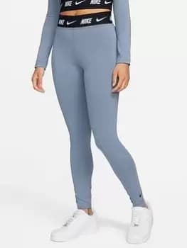 Nike NSW Club Legging - Grey, Size L, Women
