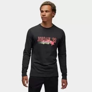 Mens Jordan Brand Summer of '92 Graphic Long-Sleeve T-Shirt