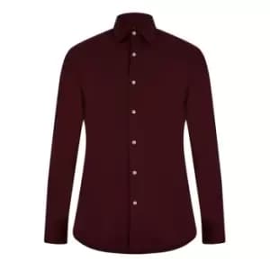 Boss Hank Plain Shirt - Red