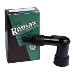 Remax RLB05E Elbow 90° Resistor Spark Plug Cap 5K Ohm Black Replaces LB05E
