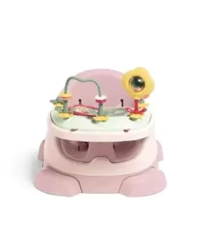 Mamas & Papas Bug 3-in-1 Floor & Booster Seat with Activity Tray - Blossom