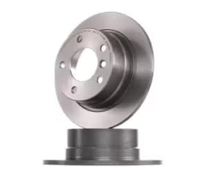 PAIR PAINTED BREMBO BRAKE DISCS 08.8302.11