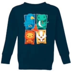 Harry Potter Kids Hogwarts Houses Kids Sweatshirt - Navy - 11-12 Years