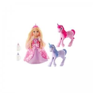Barbie Chelsea Princess and Baby Unicorn