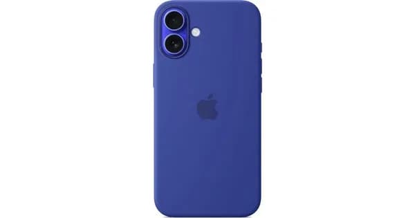 Apple Silicone Case with MagSafe for iPhone 16 Plus - Ultramarine