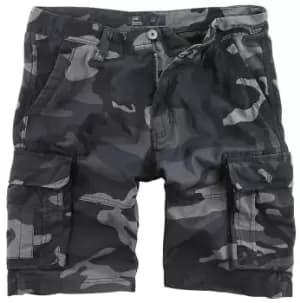 Vintage Industries Rowing Short Shorts dark camo