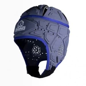 Rhino Performance Head Guard Adult Charcoal/Blue - Small