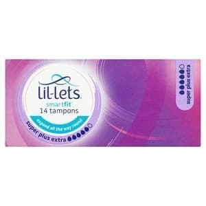 Lil-Lets Non-Applicator Super Plus Extra x 14