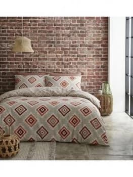 Catherine Lansfield Aztec Duvet Cover Set