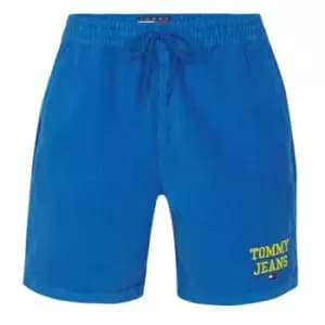 Tommy Jeans Corduroy Shorts Mens - Blue