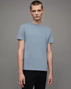 AllSaints Brace Crew Brush Cotton T-Shirt
