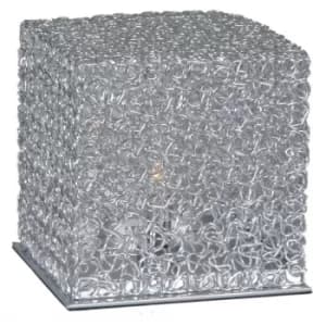 Linea Verdace Wire Table Lamp Aluminum