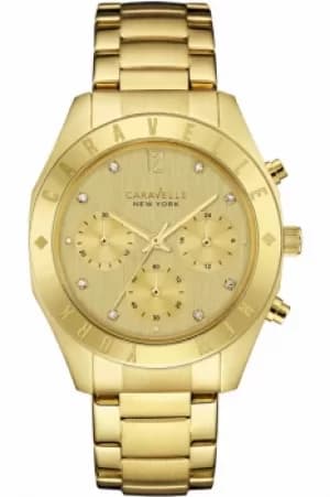 Ladies Caravelle New York Chronograph Watch 44L213