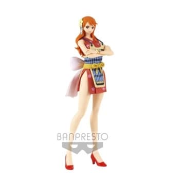 Nami - Red Outfit (One Piece) Glitter & Glamour 24cm PVC Statue
