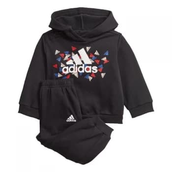 adidas Badge of Sport Graphic Jogger Kids - Black / White