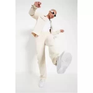 I Saw It First Stone Mens Premium Smart Cargo Trousers - Brown