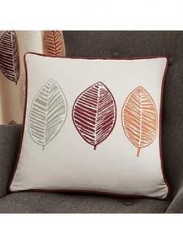 Scandi Leaf Filled Cushion