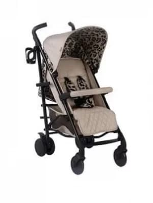 My Babiie Dani Dyer Fawn Leopard Lightweight Stroller, Brown