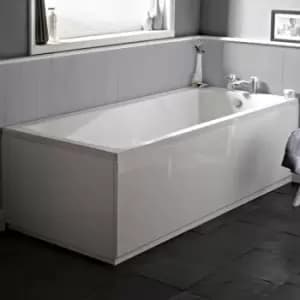 Linton Single Ended Rectangular Bath 1500mm x 700mm - Acrylic - Nuie