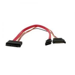 StarTech.com 12" Micro SATA to SATA with SATA Power Adapter Cable