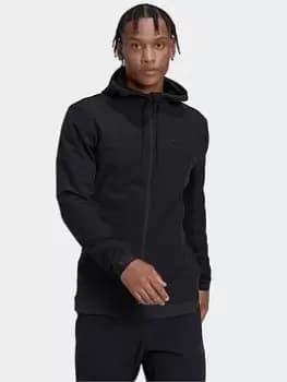 adidas Cold.rdy Training Full-zip Hoodie, Black Size XS Men