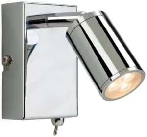 Orion LED 3 Light Indoor Wall Spotlight (Switched) Chrome