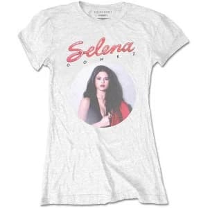 Selena Gomez - 80's Glam Womens Large T-Shirt - White