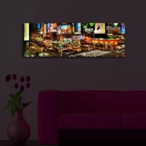 3090?ACT-36 Multicolor Decorative LED Lighted Canvas Painting