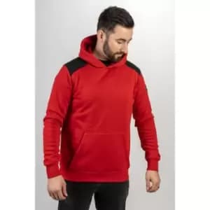 Essentials Hooded Sweatshirt Red Medium
