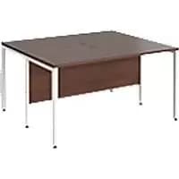 Dams International Desk MB1412BWHW 1,400 x 1,200 x 725 mm