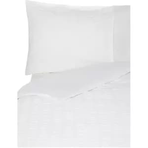 Hotel Collection Cosy Dobby Duvet Cover Set - White