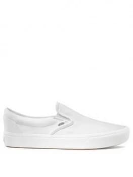 Vans Comfycush Slip-Ons - White