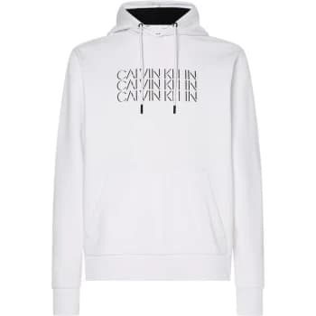 Calvin Klein Triple Logo Hoody - Bright White