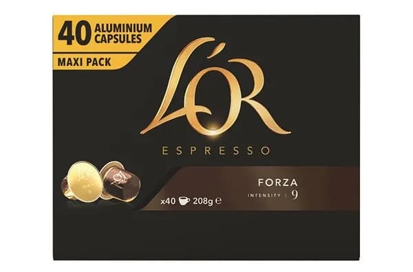 L'OR Forza Espresso Coffee 40 Capsules