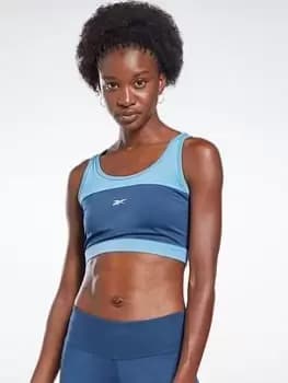 Reebok Workout Ready Mesh Bralette, Black, Size S, Women