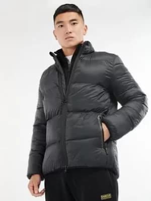 Barbour International Finsbury Quilted Jacket, Black Size M Men