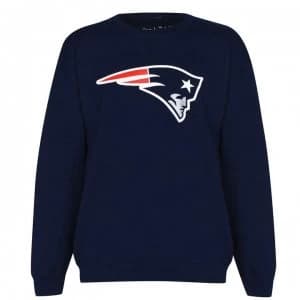 NFL Logo Crew Sweatshirt Mens - Patriots