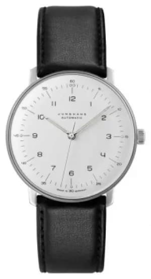 Junghans Max Bill Automatic Black Leather 27/3500.04 Watch