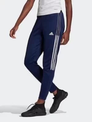 adidas Tiro 21 Training Tracksuit Bottoms, Dark Blue, Size 2Xs, Women