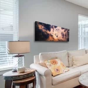 30902021C-006 Multicolor Decorative Canvas Painting