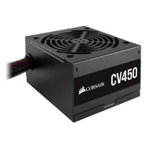 Corsair 450W CV Series CV450 PSU Sleeve Bearing Fan Fully Wired 80+ Bronze UK Plug