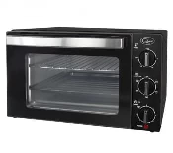 QUEST 35399 Rotisserie Mini Oven - Black