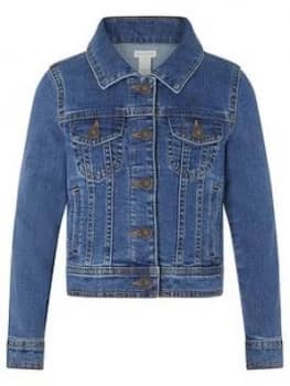 Monsoon Girls Daja Denim Jacket - Blue