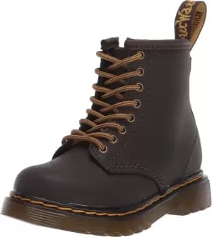 Dr. Martens Toddlers 1460 Leather Lace-Up 4 Eye Boots - Black - UK 4 Toddler