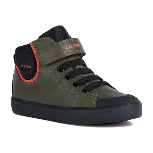 Geox Boys J GISLI B Hi Top Trainers UK Size 4 (EU 37)